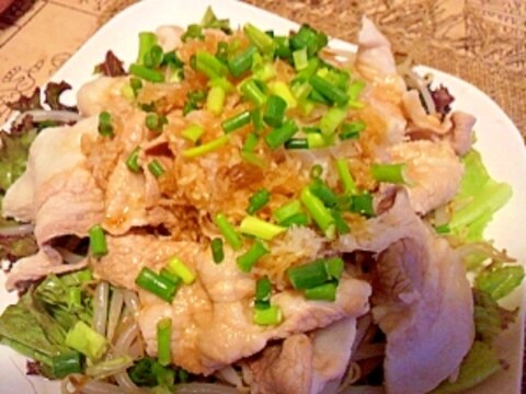 主食のサラダ 冷しゃぶサラダ レシピ 作り方 By ちよこ0313 楽天レシピ 主食のサラダ 冷しゃぶサラダ レシピ 作り方 By ちよこ0313 楽天レシピ